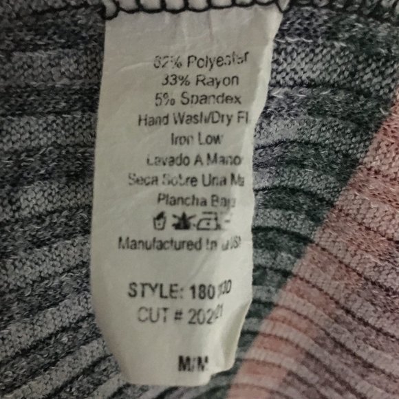 NWOT Retro Striped Shirt Dress - Picture 15 of 16